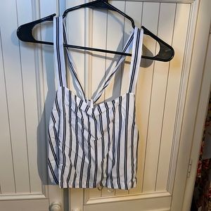 Boutique flowy tank top